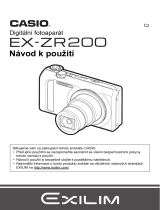 Casio EX-ZR200 Používateľská príručka