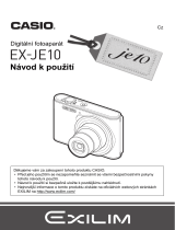 Casio EX-JE10 Používateľská príručka