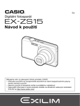 Casio EX-ZS15 Používateľská príručka