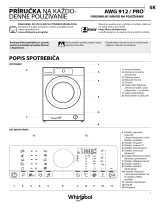 Whirlpool AWG 912 S/PRO Daily Reference Guide