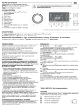 Indesit FT M11 82BY CS Daily Reference Guide