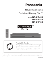 Panasonic DPUB450 Návod na používanie