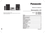 Panasonic SCPMX90 Návod na používanie