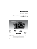 Panasonic DMCG1W Návod na používanie