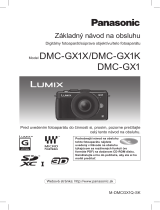 Panasonic DMCGX1XEG Stručná príručka spustenia