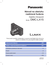 Panasonic DMCLX15 Návod na používanie