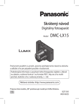 Panasonic DMCLX15 Návod na používanie