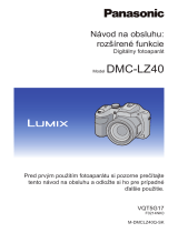 Panasonic DMCLZ40EP Návod na používanie