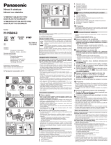 Panasonic HHS043 Návod na používanie