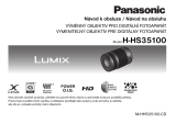 Panasonic HHS35100E Návod na používanie