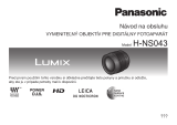 Panasonic HNS043E Návod na používanie