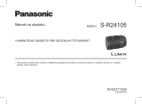 Panasonic SR24105 Návod na používanie