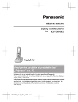 Panasonic KXTGH710FX Návod na používanie