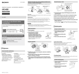 Sony ILCE-6400M Návod na inštaláciu