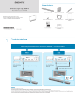 Sony HT-SD35 Návod na inštaláciu