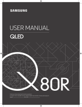 Samsung QE55Q80RAT Používateľská príručka