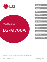 LG LGM700A.AAGRKW Používateľská príručka