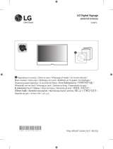 LG 32WFC Stručná príručka spustenia