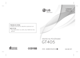 LG GT405.ASWSBK Používateľská príručka