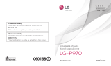 LG LGP970.AARETL Používateľská príručka