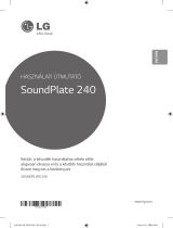 LG SOUNDPLATE240 Používateľská príručka