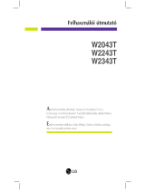 LG W2043T-PF Používateľská príručka