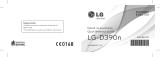 LG LGD390N.AP4PBK Používateľská príručka