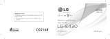 LG LGE430.ATM3BK Používateľská príručka