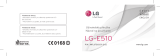 LG LGE510 Používateľská príručka
