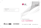 LG GD880.AORFBK Používateľská príručka