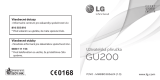 LG GU200 Používateľská príručka