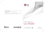 LG LGP500.AVDRSV Používateľská príručka