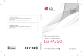 LG LGP350.ATMUSV Používateľská príručka