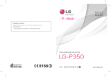 LG LGP350.AMOTTL Používateľská príručka