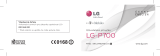LG LGP700.APOLBK Používateľská príručka