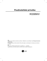 LG M208WV-BZ Návod na obsluhu