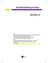 LG W2261V-PF Návod na obsluhu