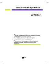 LG W2284F-PF Používateľská príručka