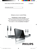 Philips HTS9800W/12 Používateľská príručka