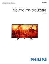 Philips 40PFK4201/12 Používateľská príručka