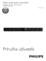 Philips HTL3120/12 Používateľská príručka