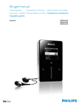Philips GoGEAR Jukebox HDD6320 30GB* Používateľská príručka