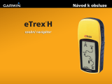 Garmin eTrex H Návod na používanie