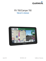 Garmin Camper760LMT Návod na používanie