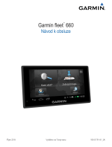 Garmin fleet™ 660 Návod na používanie