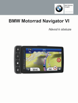 Garmin BMW Motorrad Navigator VI LM Návod na používanie