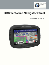 Garmin BMW Motorrad Navigator Street Návod na používanie