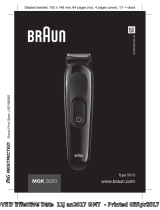Braun MGK 3020 Používateľská príručka