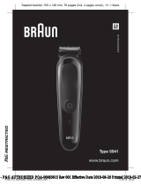 Braun MGK 5060 Používateľská príručka