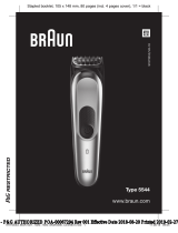 Braun MGK 5080, MGK 7020, MGK 7021, MGK 7920 Používateľská príručka